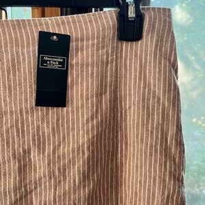 Beige Mini Skirt